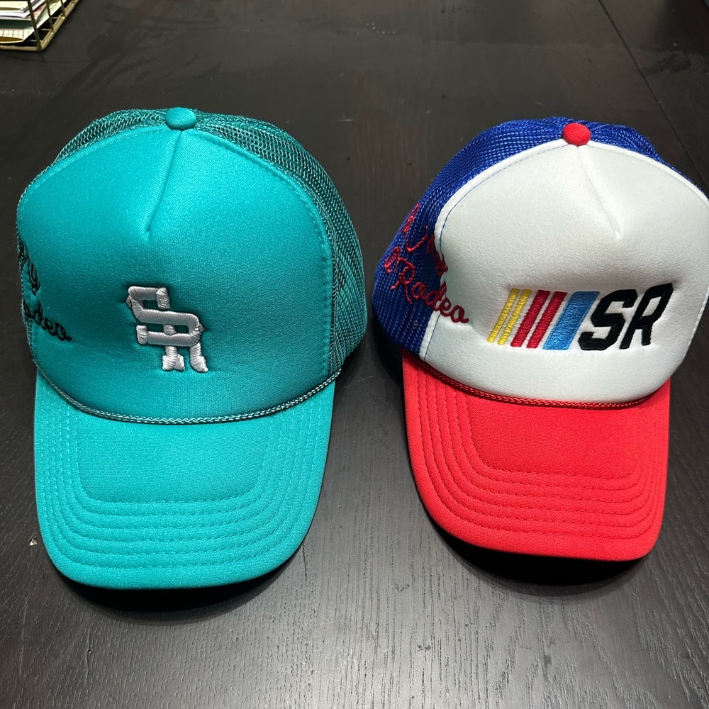 Pair of Stevenson Ranch Trucker Hats